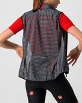 CASTELLI prsluk - ARIA W VEST - siva