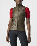 CASTELLI prsluk - ARIA W VEST - zelena