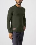 CASTELLI majica dugih rukava - MERINO LS TEE - zelena