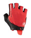 CASTELLI rukavice s kratkim prstima - ROSSO CORSA PRO - crvena