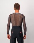 CASTELLI majica dugih rukava - MIRACOLO WOOL - siva