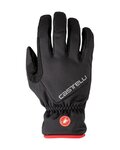 CASTELLI rukavice s dugim prstima - ENTRATA THERMAL - crna