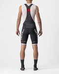 CASTELLI kratke hlače s tregerima - COMPETIZIONE KIT - crna