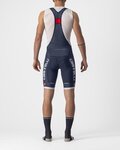 CASTELLI kratke hlače s tregerima - COMPETIZIONE KIT - plava