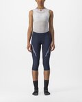 CASTELLI hlače 3/4 bez tregera - VELOCISSIMA 3 - plava