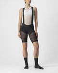CASTELLI gaćice - UNLIMITED DT W LINER - crna
