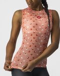CASTELLI majica bez rukava - PRO MESH W - ružičasta