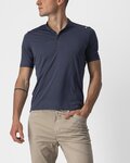 CASTELLI majica kratkih rukava - TECH 2 POLO - plava