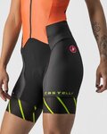 CASTELLI kombinezon - FREE SANREMO W - narančasta/crna