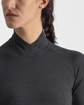 CASTELLI majica dugih rukava - BANDITO WOOL W - crna