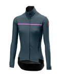 CASTELLI izolirana jakna - PERFETTO W LONG SLEEVE - plava