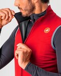 CASTELLI prsluk - PERFETTO VEST - crvena