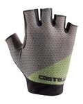 CASTELLI rukavice s kratkim prstima - ROUBAIX GEL 2W - siva