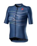 CASTELLI dres kratkih rukava - AERO PRO W - plava
