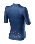 CASTELLI dres kratkih rukava - AERO PRO W - plava