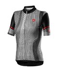CASTELLI dres kratkih rukava -  ILLUSIONE - crna/bijela