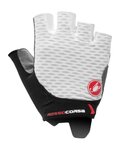 CASTELLI rukavice s kratkim prstima - ROSSO CORSA 2 W - bijela