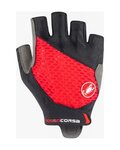 CASTELLI rukavice s kratkim prstima - ROSSO CORSA 2 W - crvena