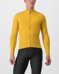 CASTELLI dres dugih rukava zimski - PRO THERMAL LS - žuta