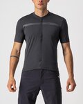 CASTELLI dres kratkih rukava - UNLIMITED ALLROAD - siva