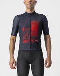 CASTELLI dres kratkih rukava - 13 SCREEN - plava
