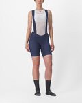 CASTELLI kratke hlače s tregerima - ENDURANCE W - plava