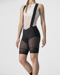 CASTELLI gaćice - UNLIMITED DT W LINER - crna