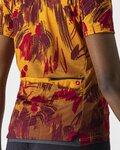 CASTELLI dres kratkih rukava - UNLTD SENTIERO - narančasta/crvena