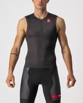 CASTELLI dres bez rukava - FREE TRI 2 - crna