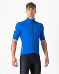 CASTELLI dres kratkih rukava - PERFETTO ROS 2 WIND - plava