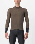 CASTELLI dres dugih rukava zimski - FLIGHT LS AIR - zelena