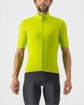 CASTELLI dres kratkih rukava - PRO THERMAL MID - svjetlozelena