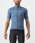 CASTELLI dres kratkih rukava - PRO THERMAL MID - plava