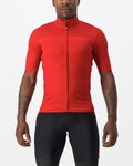 CASTELLI dres kratkih rukava - PRO THERMAL MID - crvena