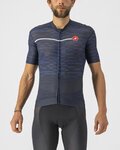 CASTELLI dres kratkih rukava - INSIDER - plava