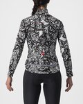 CASTELLI izolirana jakna - UNLIMITED PERFETTO ROS 2 W - crna/bijela
