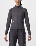 CASTELLI dres dugih rukava zimski - UNLIMITED TRAIL W - siva