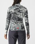 CASTELLI dres dugih rukava zimski - UNLIMITED W THERMAL - siva/bijela