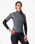 CASTELLI dres kratkih rukava - GABBA ROS 2 W - siva