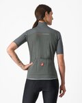 CASTELLI dres kratkih rukava - PERFETTO ROS 2 WIND W - siva