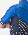 CASTELLI dres kratkih rukava - SPEED STRADA - plava
