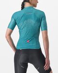 CASTELLI dres kratkih rukava - AERO PRO W - zelena