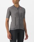 CASTELLI dres kratkih rukava - ENDURANCE W - siva