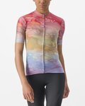 CASTELLI dres kratkih rukava - MARMO - ljubičasta