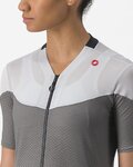 CASTELLI dres kratkih rukava - GRADIENT COLOR BLOCK - siva