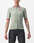 CASTELLI dres kratkih rukava - PEZZI - zelena
