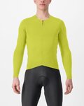CASTELLI dres dugih rukava zimski - FLY LS - žuta