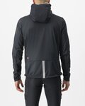 CASTELLI izolirana jakna - TRAIL HOODIE - crna