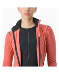 CASTELLI izolirana jakna - ALPHA FLIGHT ROS W - crvena