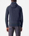 CASTELLI dukserica - MILANO 2 FULL ZIP FLEECE - plava